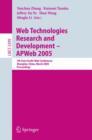 Web Technologies Research and Development - APWeb 2005 : 7th Asia-Pacific Web Conference, Shanghai, China, March 29 - April 1, 2005, Proceedings - Book