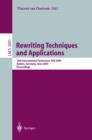 Rewriting Techniques and Applications : 15th International Conference, RTA 2004, Aachen, Germany, June 3-5, 2004, Proceedings - eBook
