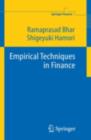 Empirical Techniques in Finance - eBook