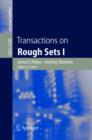 Transactions on Rough Sets I - eBook