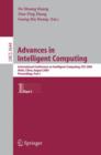 Advances in Intelligent Computing : International Conference on Intelligent Computing, ICIC 2005, Hefei, China, August 23-26, 2005, Proceedings, Part I - Book