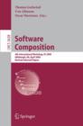 Software Composition : 4th International Workshop, SC 2005, Edinburgh, UK, April 9, 2005, Revised Selected Papers - Book