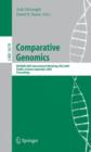 Comparative Genomics : RECOMB 2005 International Workshop, RCG 2005, Dublin, Ireland, September 18-20, 2005, Proceedings - Book