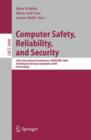 Computer Safety, Reliability, and Security : 24th International Conference, SAFECOMP 2005, Fredrikstad, Norway, September 28-30, 2005, Proceedings - Book