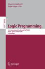 Logic Programming : 21st International Conference, ICLP 2005, Sitges, Spain, October 2-5, 2005, Proceedings - Book