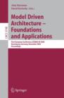Model Driven Architecture - Foundations and Applications : First European Conference, ECMDA-FA 2005, Nuremberg, Germany, November 7-10, 2005, Proceedings - Book