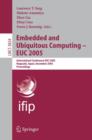 Embedded and Ubiquitous Computing - EUC 2005 : International Conference EUC 2005, Nagasaki, Japan, December 6-9, 2005, Proceedings - Book
