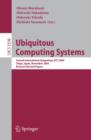 Ubiquitous Computing Systems : Second International Symposium, UCS, Tokyo, Japan, November 8-9, 2004, Revised Selected Papers - eBook