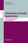 Information Security Applications : 5th International Workshop, WISA 2004, Jeju Island, Korea, August 23-25, 2004, Revised Selected Papers - eBook