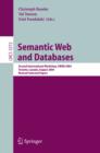 Semantic Web and Databases : Second International Workshop, SWDB 2004, Toronto, Canada, August 29-30, 2004, Revised Selected Papers - eBook