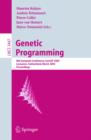 Genetic Programming : 8th European Conference, EuroGP 2005, Lausanne, Switzerland, March 30-April 1, 2005, Proceedings - eBook