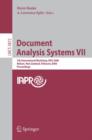 Document Analysis Systems VII : 7th International Workshop, DAS 2006, Nelson, New Zealand, February 13-15, 2006, Proceedings - Book