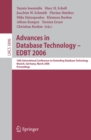 Advances in Database Technology -- EDBT 2006 : 10 International Conference on Extending Database Technology, Munich, Germany, 26-31 March 2006, Proceedings - eBook