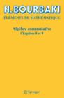 Algebre commutative : Chapitres 8 et 9 - Book