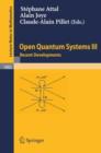 Open Quantum Systems III : Recent Developments - eBook