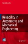 Reliability in Automotive and Mechanical Engineering : Determination of Component and System Reliability - Book