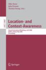 Location- and Context-Awareness : Second International Workshop, LoCA 2006, Dublin, Ireland, May 10-11, 2006, Proceedings - Book