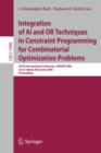 Integration of AI and OR Techniques in Constraint Programming for Combinatorial Optimization Problems : Third International Conference, CPAIOR 2006, Cork, Ireland, May 31 - June 2, 2006, Proceedings - eBook