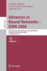 Advances in Neural Networks - ISNN 2006 : Third International Symposium on Neural Networks, ISNN 2006, Chengdu, China, May 28 - June 1, 2006, Proceedings, Part II - Book