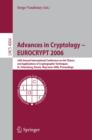 Advances in Cryptology - EUROCRYPT 2006 : 25th International Conference on the Theory and Applications of Cryptographic Techniques, St. Petersburg, Russia, May 28 - June 1, 2006, Proceedings - eBook
