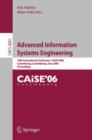 Advanced Information Systems Engineering : 18th International Conference, CAiSE 2006, Luxembourg, Luxembourg, June 5-9, 2006, Proceedings - Book