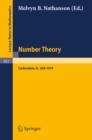 Number Theory, Carbondale 1979 : Proceedings of the Southern Illinois Number Theory Conference Carbondale, March 30 and 31, 1979 - eBook