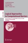 Logical Approaches to Computational Barriers : Second Conference on Computability in Europe, CiE 2006, Swansea, UK, June 30-July 5, 2006, Proceedings - eBook