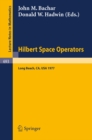 Hilbert Space Operators : Proceedings, California State University Long Beach, Long Beach, California, 20-24 June, 1977 - eBook