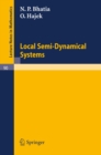 Local Semi-Dynamical Systems - eBook