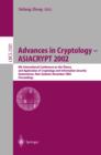 Advances in Cryptology - ASIACRYPT 2002 : 8th International Conference on the Theory and Application of Cryptology and Information Security, Queenstown, New Zealand, December 1-5, 2002, Proceedings - eBook