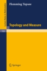 Topology and Measure - eBook
