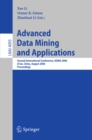 Advanced Data Mining and Applications : Second International Conference, ADMA 2006, Xi'an, China, August 14-16, 2006, Proceedings - eBook