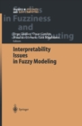 Interpretability Issues in Fuzzy Modeling - eBook
