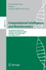 Computational Intelligence and Bioinformatics : International Conference on Intelligent Computing, ICIC 2006, Kunming, China, August 16-19, 2006, Proceedings, Part III - eBook