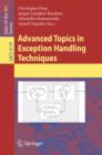 Advanced Topics in Exception Handling Techniques - eBook
