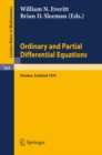 Ordinary and Partial Differential Equations : Proceedings of the Fourth Conference held at Dundee, Scotland, March 30 - April 2, 1976 - eBook