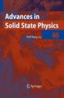 Advances in Solid State Physics 46 - Book