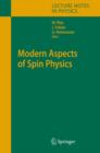 Modern Aspects of Spin Physics - Book