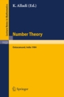 Number Theory : Proceedings of the 4th Matscience Conference held at Otacamund, India, January 5-10, 1984 - eBook