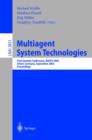 Multiagent System Technologies : First German Conference, MATES 2003, Erfurt, Germany, September 22-25, 2003, Proceedings - eBook