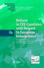 Reform in Cee-Countries with Regard to European Enlargement : Institution Building and Public Administration Reform in the Environmental Sector - Book