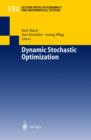 Dynamic Stochastic Optimization - Book