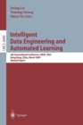 Intelligent Data Engineering and Automated Learning : 4th International Conference, IDEAL 2003 Hong Kong, China, March 21-23, 2003 Revised Papers - Book