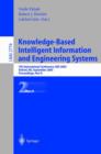 Knowledge-Based Intelligent Information and Engineering Systems : 7th International Conference, KES 2003 Oxford, UK, September 3-5, 2003 Proceedings, Part II - Book