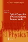 Optical Properties of Nanostructured Random Media - Book