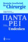 Panta Rhei -- Umdenken -- : 118. Kongress Der Deutschen Gesellschaft Fur Chirurgie 1.-5. Mai 2001, Muchen - Book