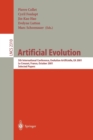 Artificial Evolution : 5th International Conference, Evolution Artificielle, EA 2001, Le Creusot, France, October 29-31, 2001. Selected Papers - Book