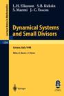 Dynamical Systems and Small Divisors : Lectures given at the C.I.M.E. Summer School held in Cetraro Italy, June 13-20, 1998 - Book