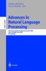 Advances in Natural Language Processing : Third International Conference, PorTAL 2002, Faro, Portugal, June 23-26, 2002. Proceedings - Book