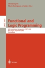 Functional and Logic Programming : 6th International Symposium, FLOPS 2002, Aizu, Japan, September 15-17, 2002. Proceedings - Book